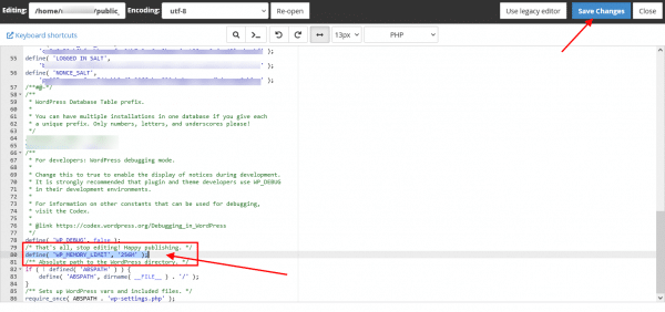 PHP Fatal Error: Allowed Memory Size Of Xxx Bytes Exhausted - WordPress